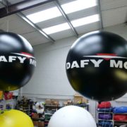 Dafy Moto exhibition inflatables