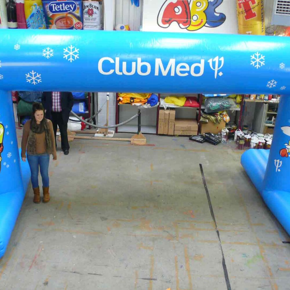Branded Giant Inflatable Arches for Outdoor and Indoor Events