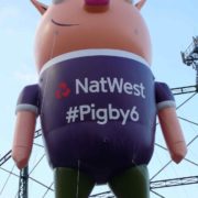NatWest Pigby6 pig inflatable