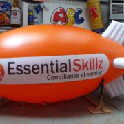 Orange blimp for Essential Skillz