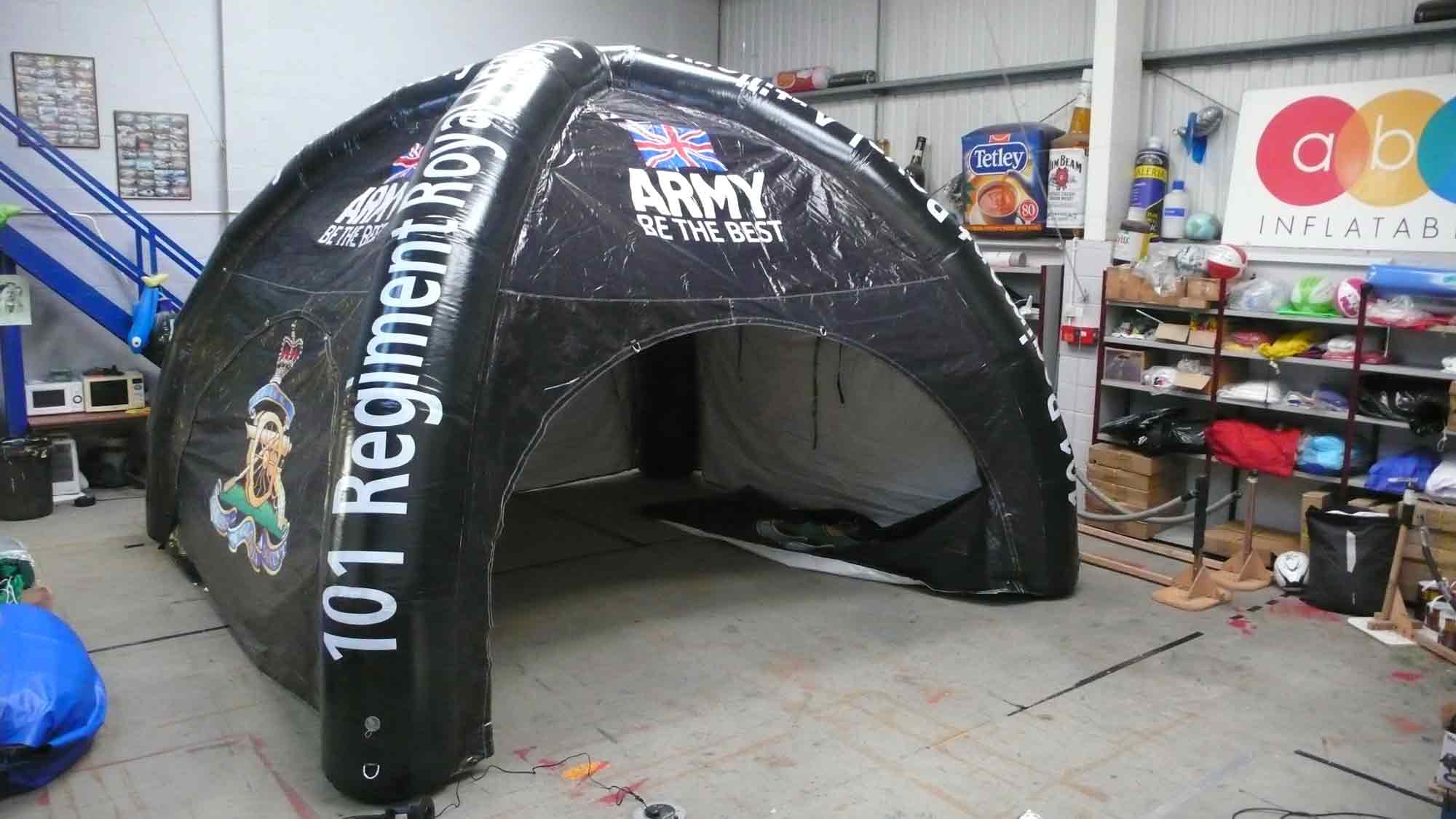 inflatable marquee branded
