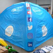 inflatable branded tent