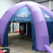 Highland Spring inflatable marquee