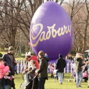 Cold air filled Cadbury Easter egg