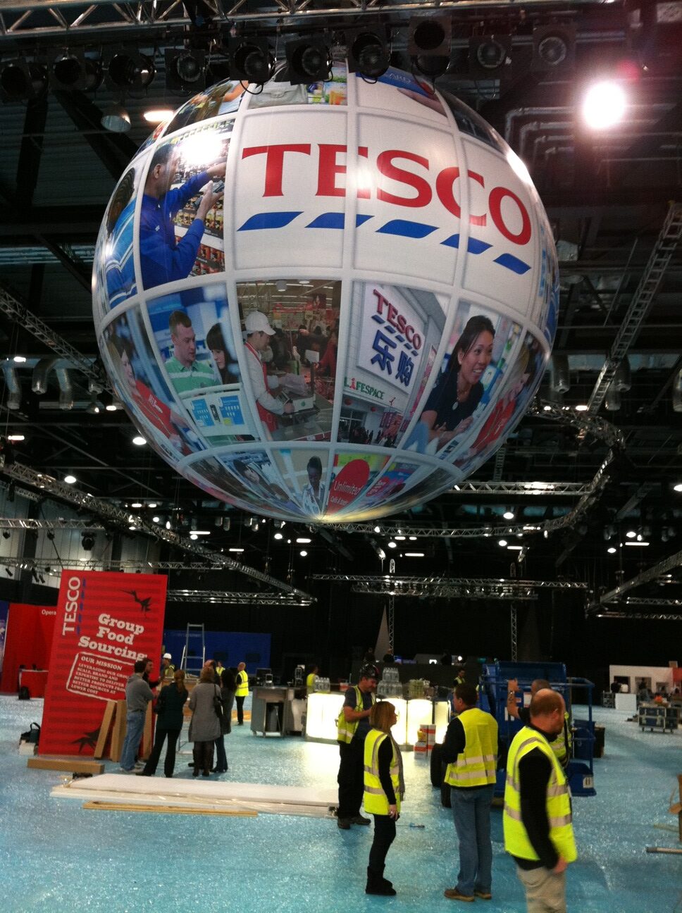 Tesco Giant sphere