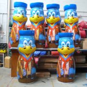 Custom inflatable duck shapes