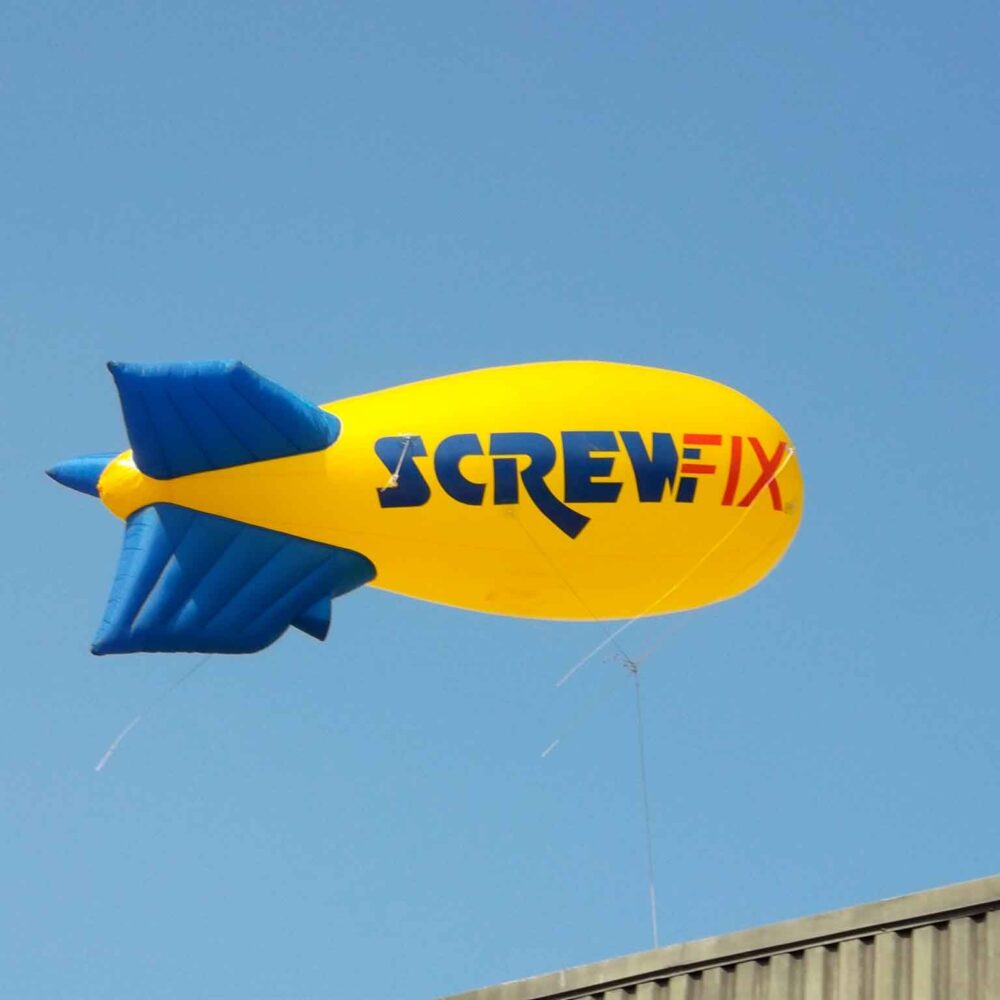 screwfix inflatable blimp