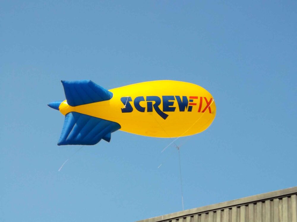screwfix inflatable blimp