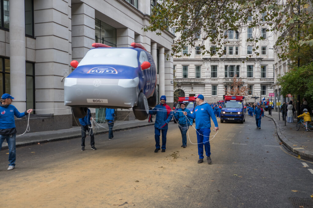 Custom Inflatable car for a parade