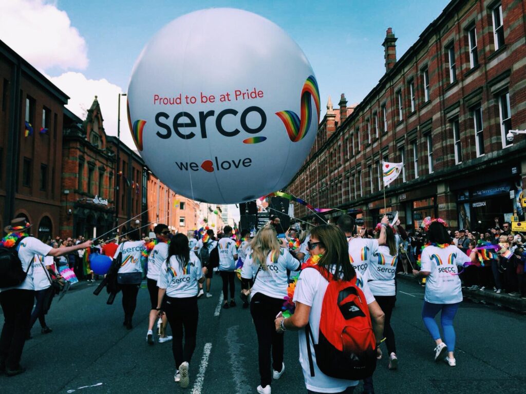 Pride Parade Inflatable sphere